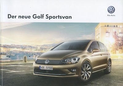 VW Golf 7 Sportsvan Prospekt 2.2014