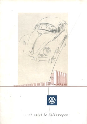 VW Käfer Prospekt 12.1952 f