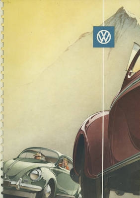 VW Käfer Prospekt 1955