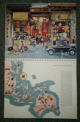 VW Fotoband Gute Fahrt durch ganze Jahr 1950er Jahre