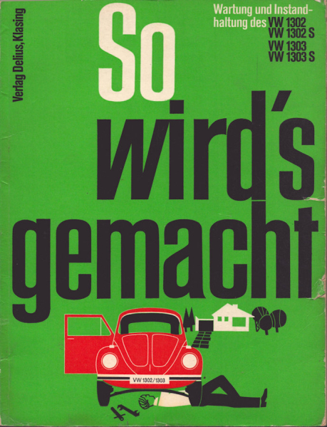 VW Käfer Reparaturanleitung 1973