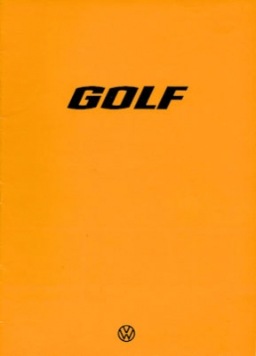 VW Golf 1 Prospekt 1.1977