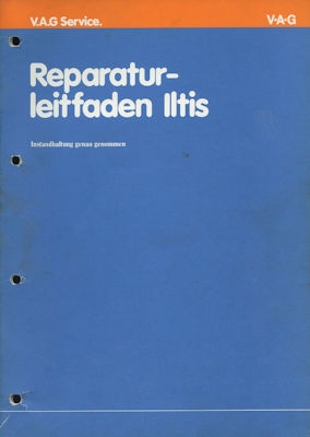 VW Militär Iltis repair manual 11.1978