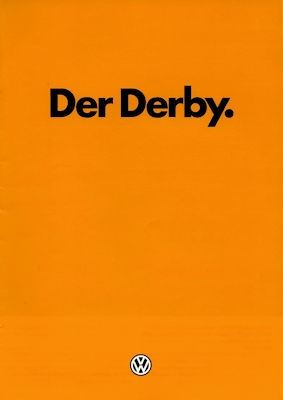 VW Derby brochure 8.1979