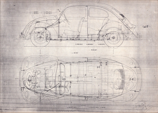 VW Pressemappe 20 Millionen Käfer 5.1981
