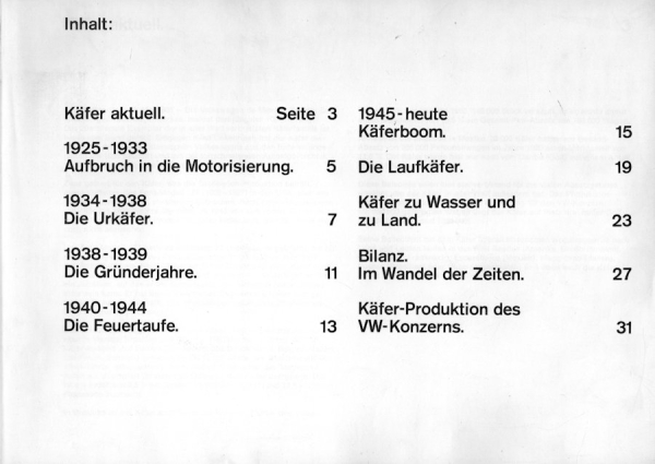 VW Pressemappe 20 Millionen Käfer 5.1981