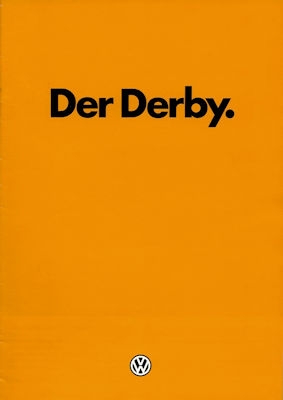 VW Derby brochure 8.1980