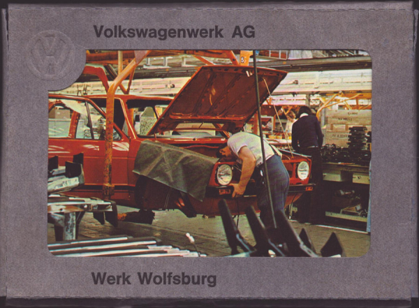 VW Postkarten-Mappe 1981/82