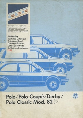 VW Polo / Polo Coupé / Polo Classic / Derby Ersatzteilliste 1982-1988