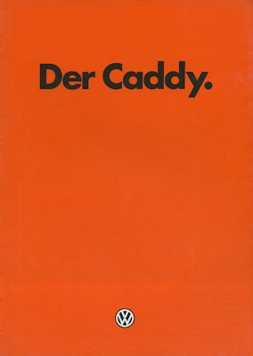 VW Caddy Prospekt 2.1983