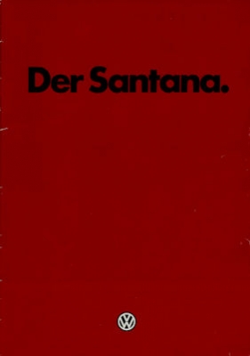 VW Santana Prospekt 1.1983