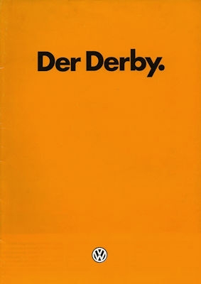 VW Derby 2 Prospekt 8.1984