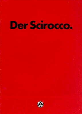 VW Scirocco 2 Prospekt 1.1985