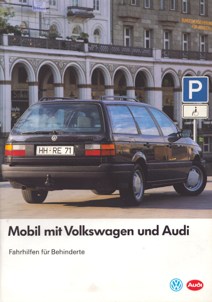 VW / Audi Mobil Prospekt 6.1991