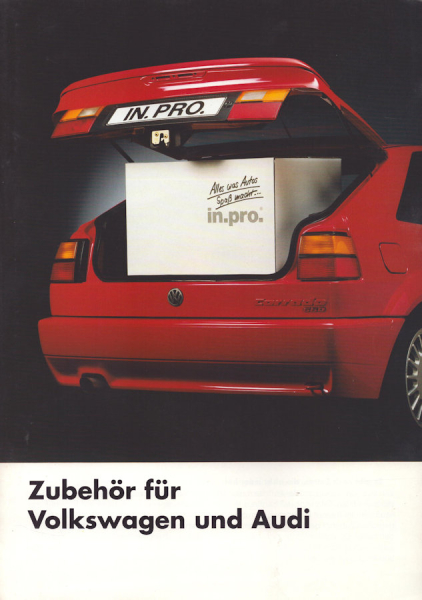 VW Zubehör Prospekt 1991/92