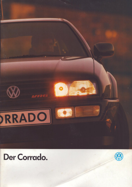 VW Corrado Prospekt 11.1991