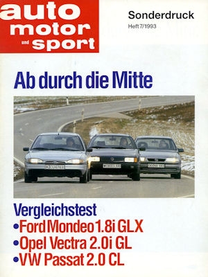 VW Passat B 3 Test 1993