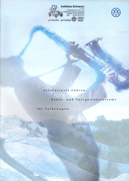 VW Radio und Navigationssysteme Prospekt 7.1998