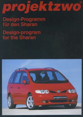VW Sharan Projekt zwo Prospekt 6.1999