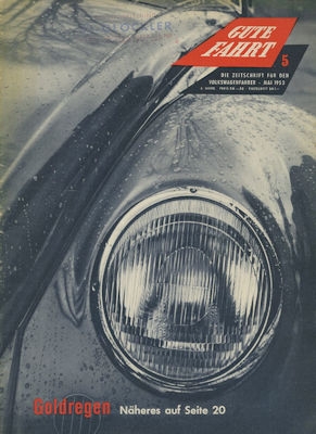 VW Gute Fahrt Heft 5 1953
