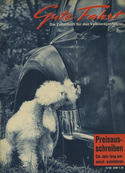 VW Gute Fahrt Heft 9 1959