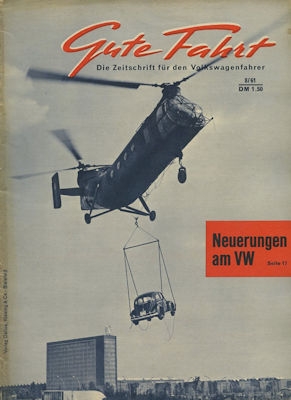 VW Gute Fahrt 1961 Heft 8