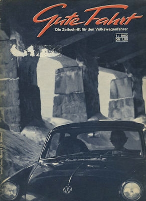 VW Gute Fahrt 1963 Heft 1