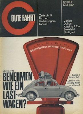VW Gute Fahrt 1964 Heft 6
