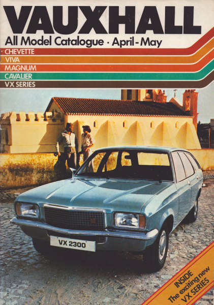 Vauxhall Programm April-May 1976
