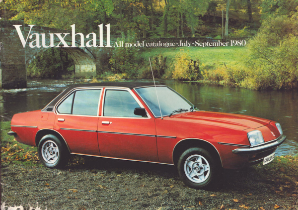 Vauxhall Programm July-Sept. 1980