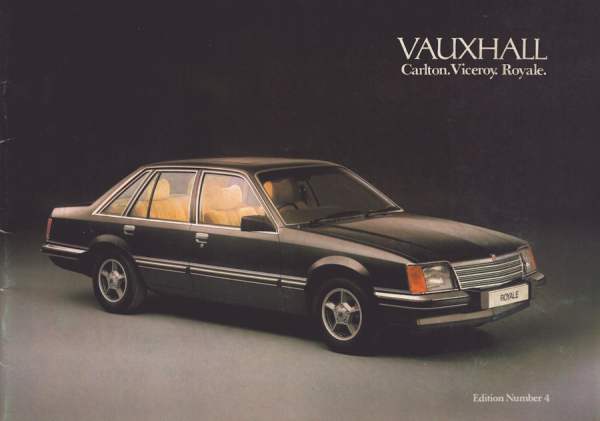 Vauxhall Programm Jan. 1982