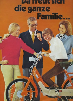 Vespa Programm ca. 1972