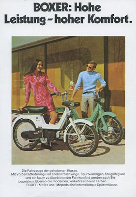 Vespa Mofa Boxer Prospekt 1972