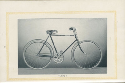 Victoria Fahrrad Programm 1912