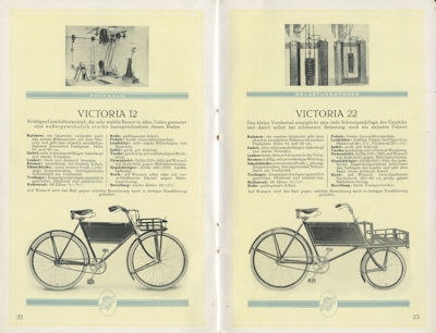 Victoria bicycle program ca. 1927