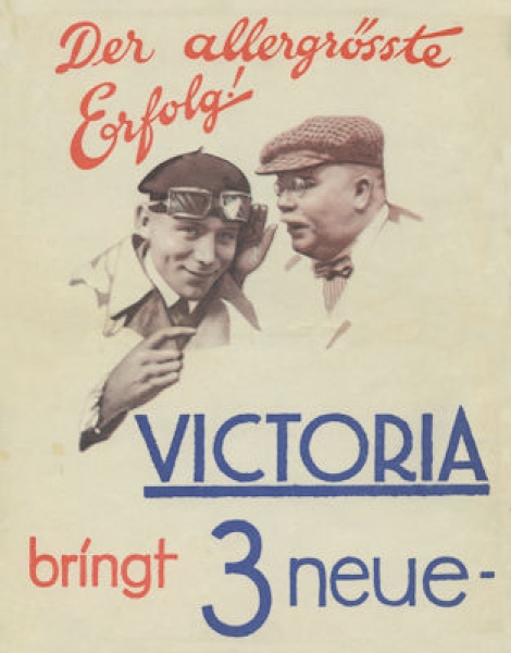 Victoria Programm ca. 1928