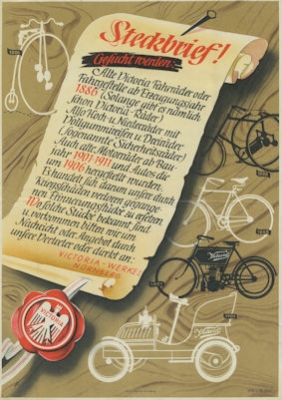 Victoria Fahrrad Prospekt 5.1950