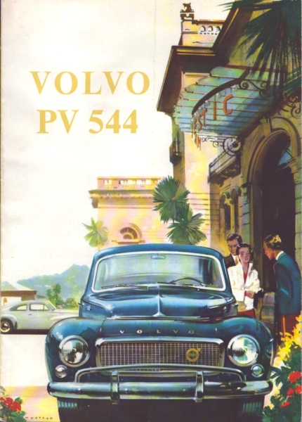 Volvo PV 544 Prospekt 9.1958