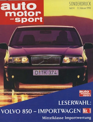 Volvo 850 Test 1994