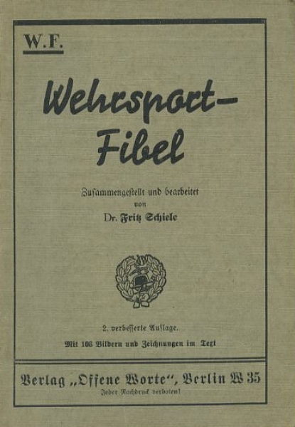 Wehrsport-Fibel 1933