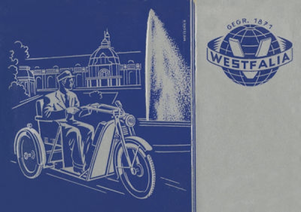 Westfalia Krankenfahrzeuge Katalog 1951
