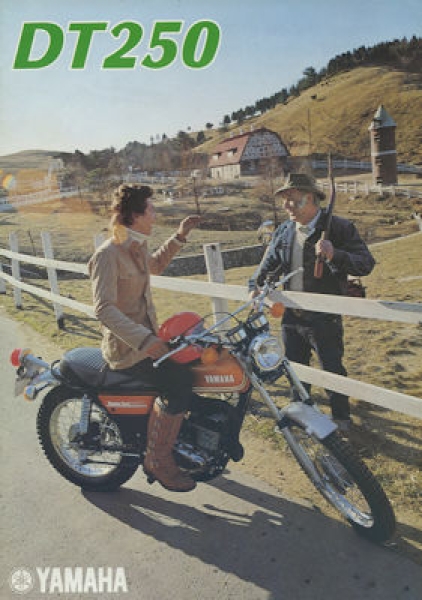 Yamaha DT 250 Prospekt 1976