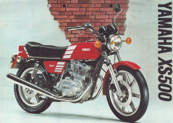 Yamaha XS 500 Prospekt 1977