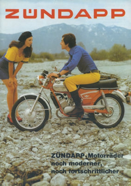 Zündapp Motorrad Programm 1974