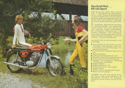 Zündapp Programm 1975