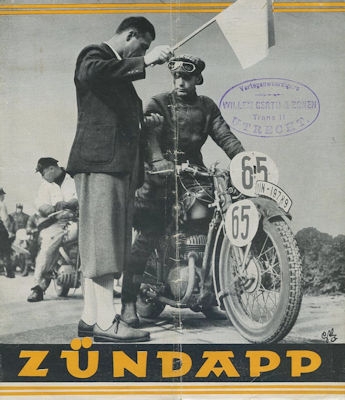 Zündapp Programm 1937