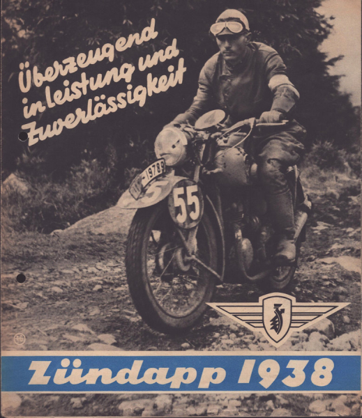 Zündapp Programm 1938