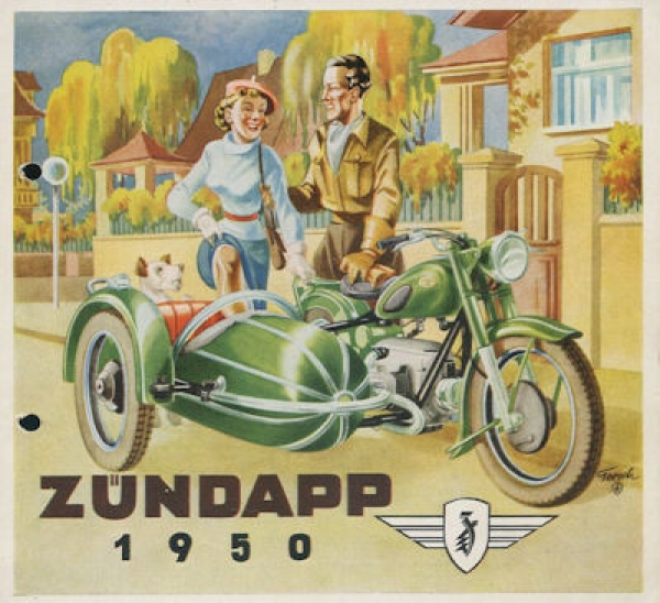 Zündapp Programm 1950