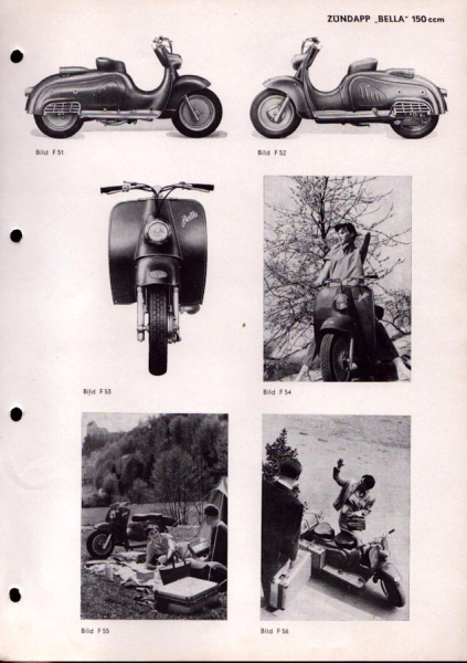 Zündapp Presse Information 1953