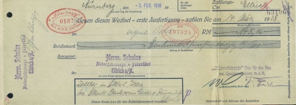 Zündapp Wechsel 1938